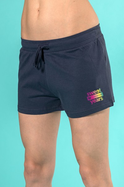 Pantaloncini da donna in felpa leggera tinta unita Sweet Years