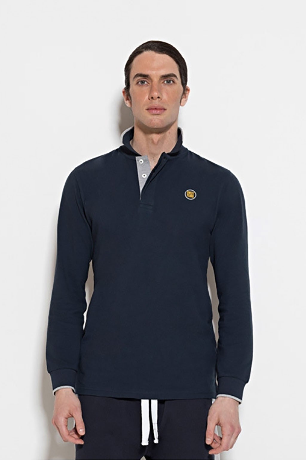 polo cotone manica lunga